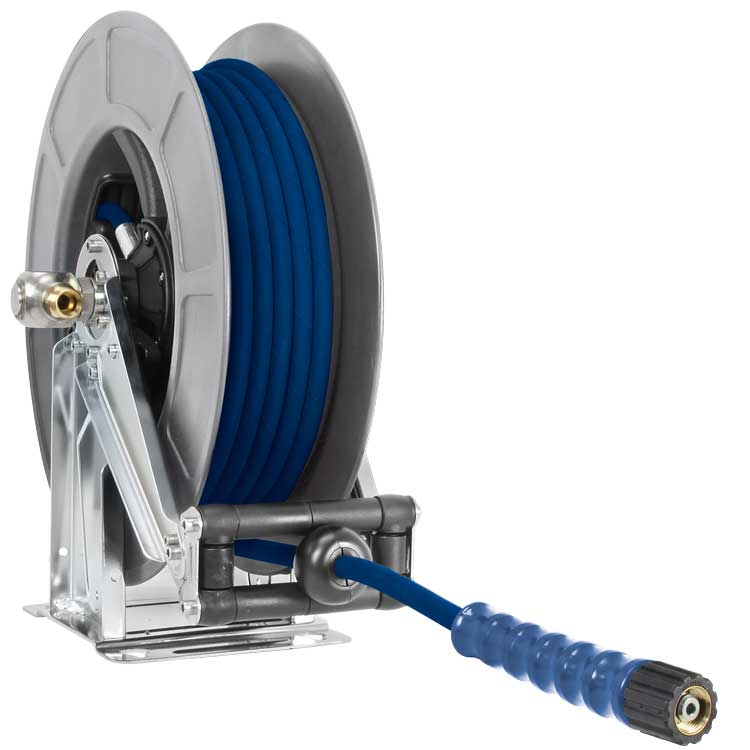 SCHLAUCHAUFROLLER 4434 GRAU 20 M. M22IG