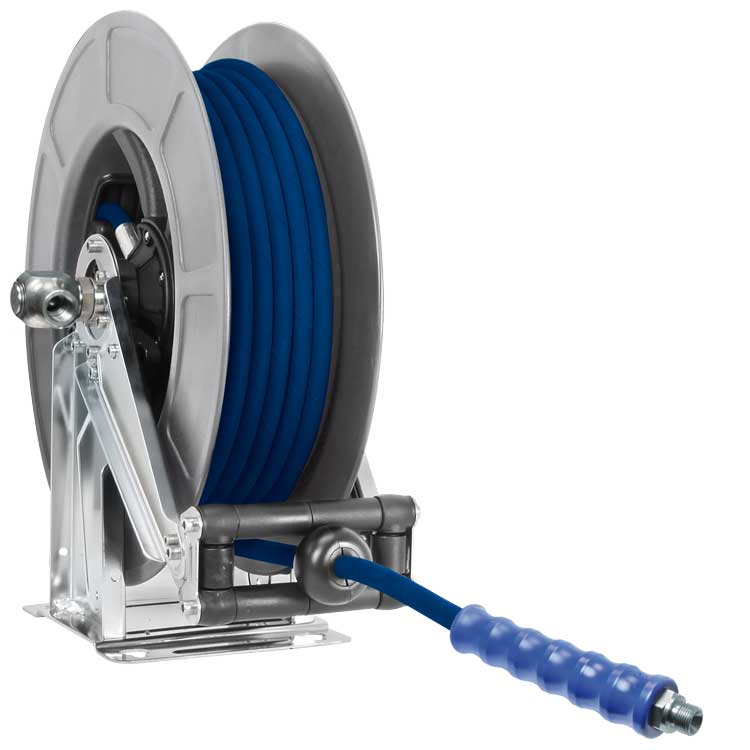 SCHLAUCHAUFROLLER 4434 GRAU 20 M. 3/8AG