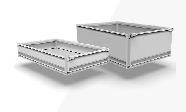 „Zallys Ladeplattform mit klappbaren Seitenwänden – ideal für den Transport von Europaletten“