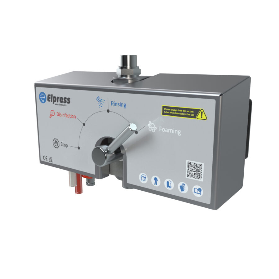 Elpress Blocksat RFF 2.0 | Manuelle Satellitenreinigung | Dezentrale Reinigung (Spülen + Schäumen + Schaumdesinfektion)