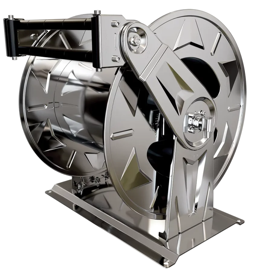 Schlauchaufroller Ramex HSU3550 inox 30–60 m 3/8" 250 bar