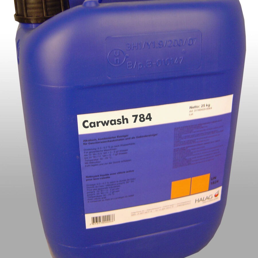 Carawash 784 von Halag – leicht alkalischer Fahrzeugreiniger 10KG